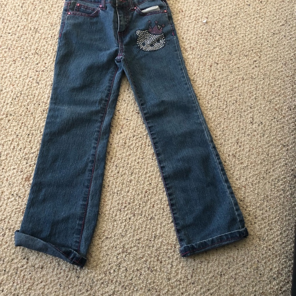 Hello kitty bootcut flare jeans girls